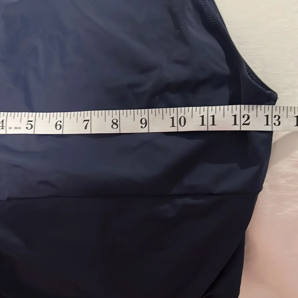 Lively,This Suit Slides On Like Butter,Open Squared Back,Navy, Ex.Conf,Sixe XS